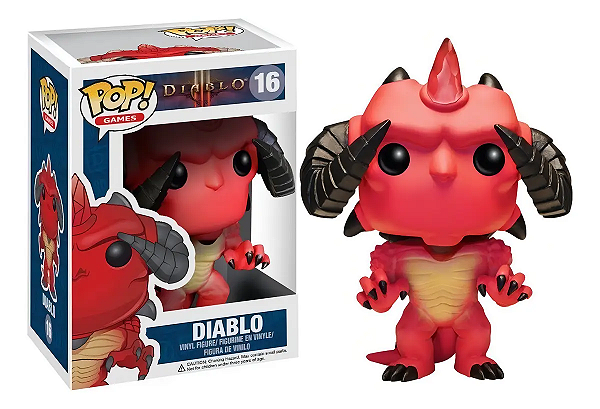 FUNKO POP!: GAMES - DIABLO #16 (ORIGINAL) - CX DE ACRÍLICO