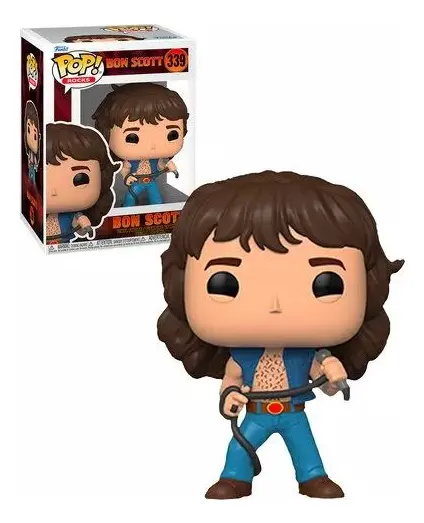 FUNKO POP!: ROCKS - BON SCOTT #339 (ORIGINAL)