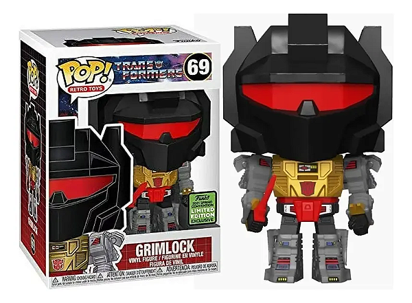 FUNKO POP!: RETRO TOYS - TRANSFORMERS - GRIMLOCK #69 (ORIGINAL)