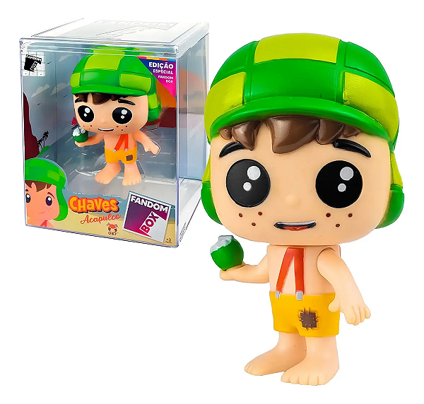 BONECO CHAVES ACAPULCO FANDOM BOX #087 (ORIGINAL) - CAIXA DE ACRILICO