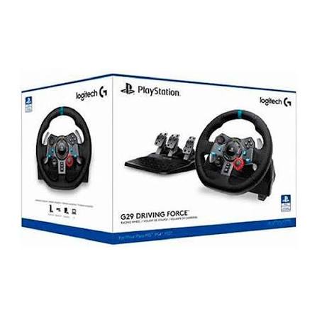 VOLANTE LOGITECH G29 DRIVING FORCE - PC/PS3/PS4/PS5 - LACRADO