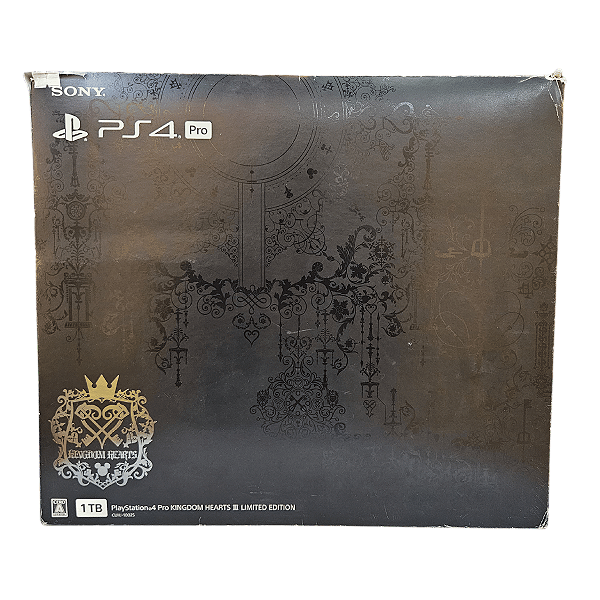 PLAYSTATION 4 PRO - KINGDOM HEARTS III - LIMITED EDITION - (JAP) - SEMINOVO