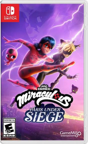 MIRACULOUS: PARIS UNDER SIEGE - N. SWITCH - SEMINOVO