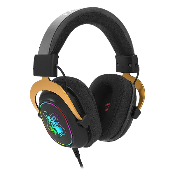 HEADSET GAMER REDRAGON ZEUS: 7.1 EDIÇAO ESP. HARRY POTTER HOGWARTS (HP-510 RGB) - LACRADO