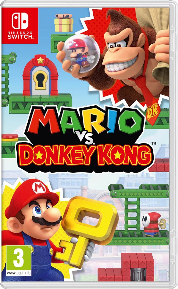 MARIO VS DONKEY KONG - N. SWITCH - SEMINOVO