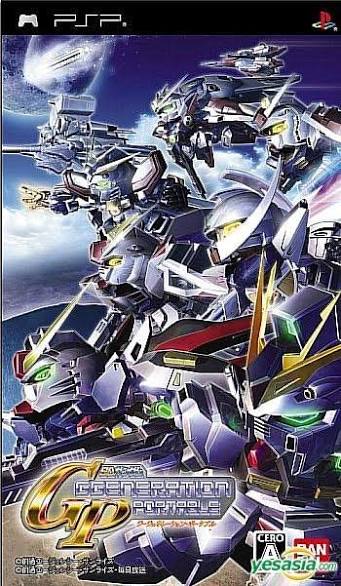 SD GUNDAM G GENERATION PORTABLE - JAP - PSP - LACRADO