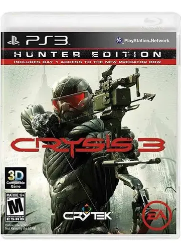 CRYSIS 3: HUNTER EDITION - PS3 - SEMINOVO