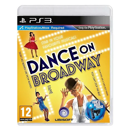 DANCE ON BROADWAY - PS3 - SEMINOVO