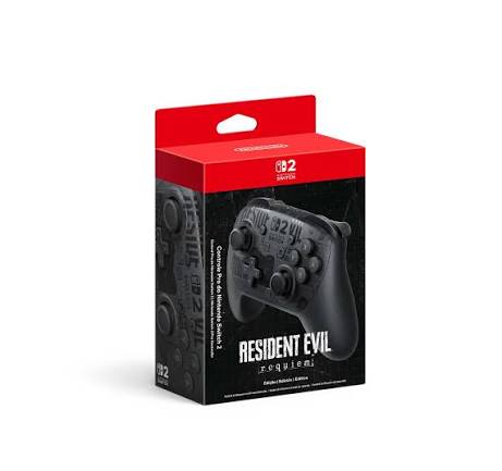CONTROLE PRO - ED, RESIDENT EVIL REQUIEM - SWITCH 2 - LACRADO