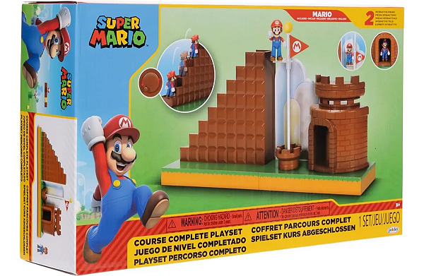 SUPER MARIO NINTENDO 2.5 - ACTION FIGURES COURSE COMPLETE - LACRADO