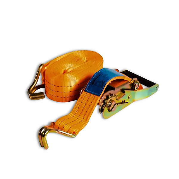 Cinta Catraca Carga 5 Toneladas 9 Metros 50mm Cor Laranja