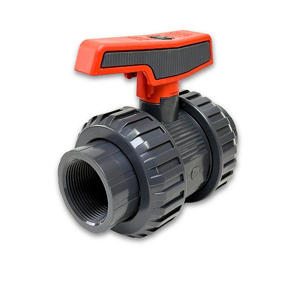 Válvula Esfera Pvc-u - PTFE EPDM - Rosca NPT 4"