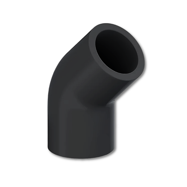 Joelho 45 Pvc Sch80 (pvc-u) - Cola - 1/2"