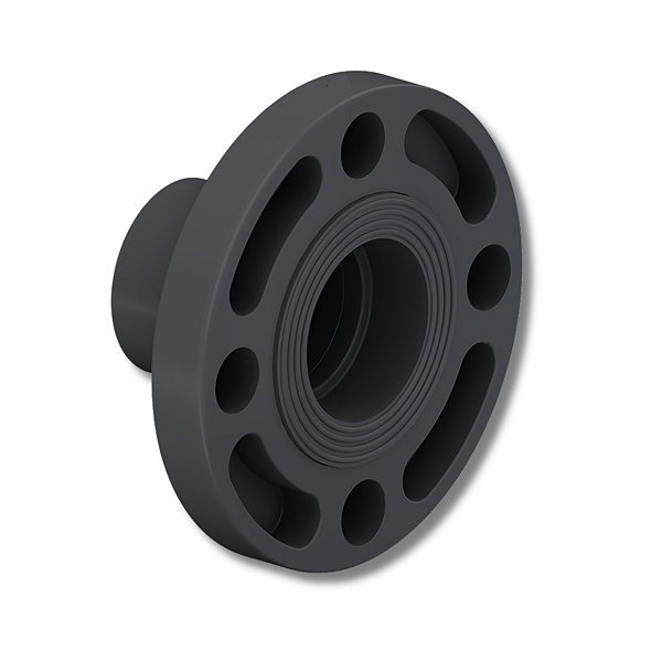 Flange Pvc Sch80 (pvc-u) - Ansi - Ponta Macho- 1 1/4"
