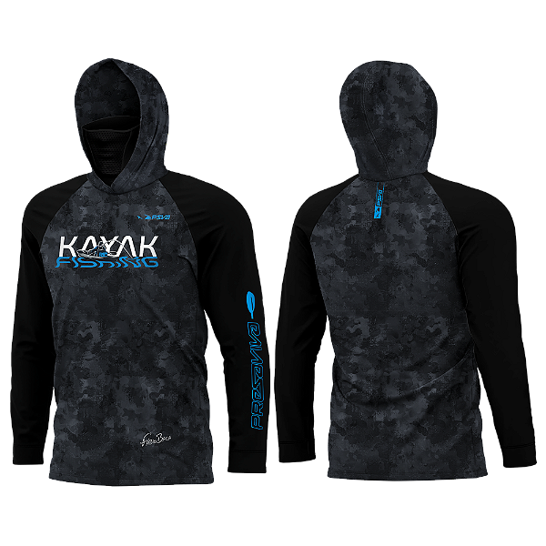 Camisa Poliamida GraphicLine Com Capuz e Tube Neck PSVA Fábio Baca