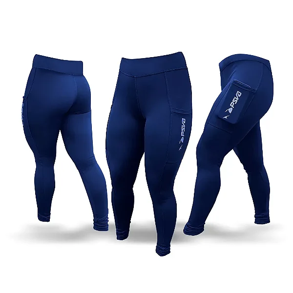 Calça Legging Feminina - Azul Marinho