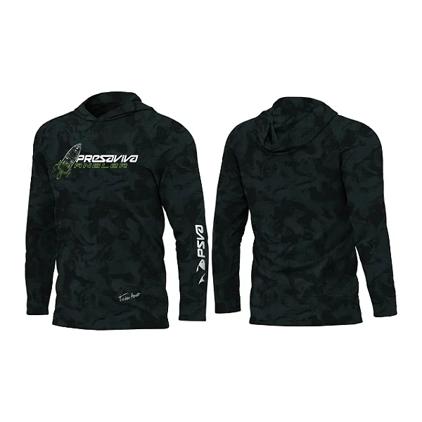 Camisa Poliamida GraphicLine Com Capuz PSVA Thiago Aguera
