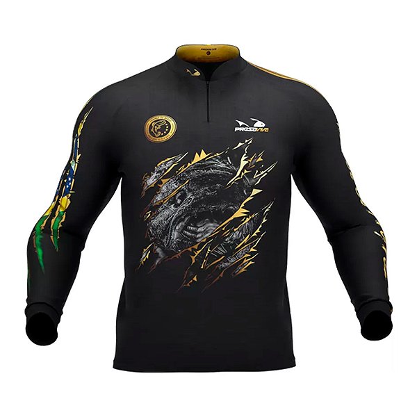 Camisa de Pesca DryFavo Presa Viva Traíras do Brasil 01