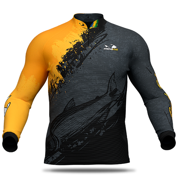 Camisa de Pesca DryFlex Presa Viva Dourado 08