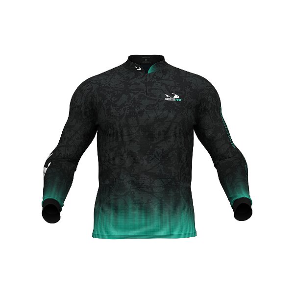 Camisa de Pesca Presa Viva DryFlex Tucunaré Azul 08