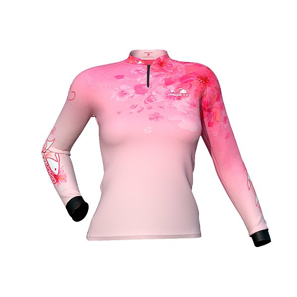 Camisa de Pesca DryFlex Presa Viva PV 10 Baby Look