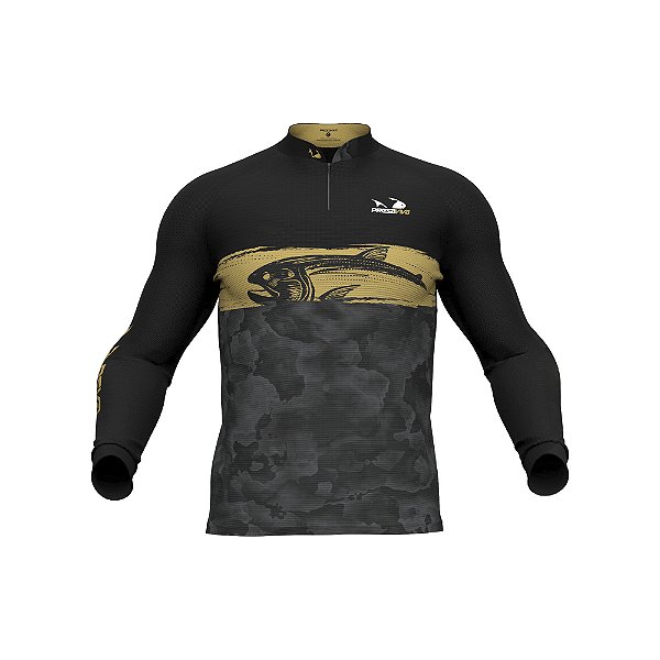 Camisa de Pesca DryFlex Presa Viva Dourado 09
