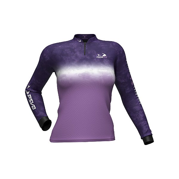 Camisa de Pesca DryFlex Presa Viva Nakamura NK 10 Baby Look