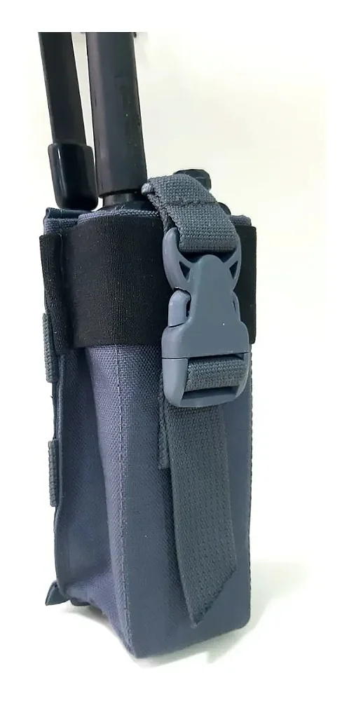 BOLSO PORTA RÁDIO HT - CINZA BANDEIRANTE