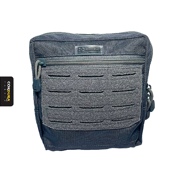 BOLSO PORTA TRECO GRANDE - CINZA BANDEIRANTE
