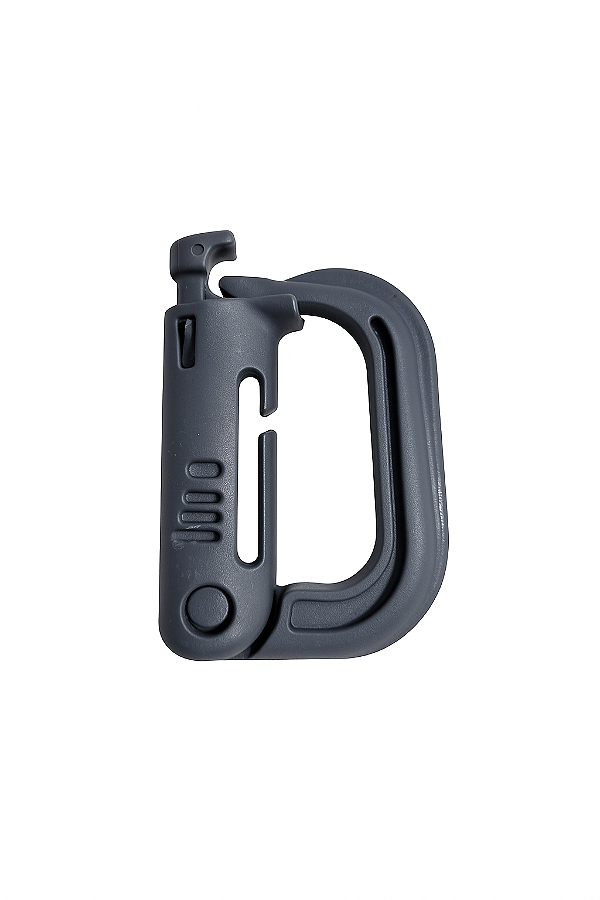 MOSQUETÃO CINZA BANDEIRANTE