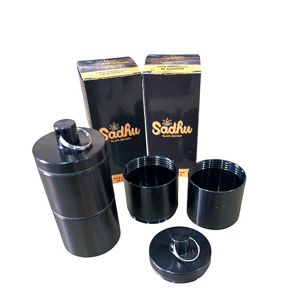 Pote Hermético Sadhu 30ml 2 Partes - Vedação Total e Espaço Duplo
