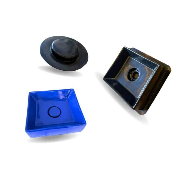 MOLDE CUBA QUADRADA P COM RALO OCULTO