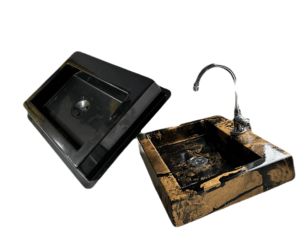 MOLDE PARA CUBA QUADRADA MEDIA