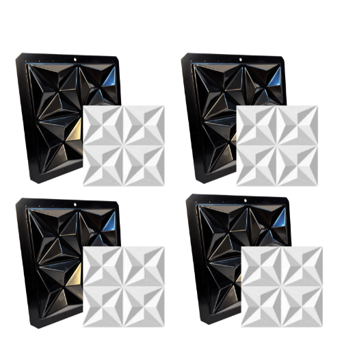 KIT COM 4 MOLDES 3D MINI CULINNANS