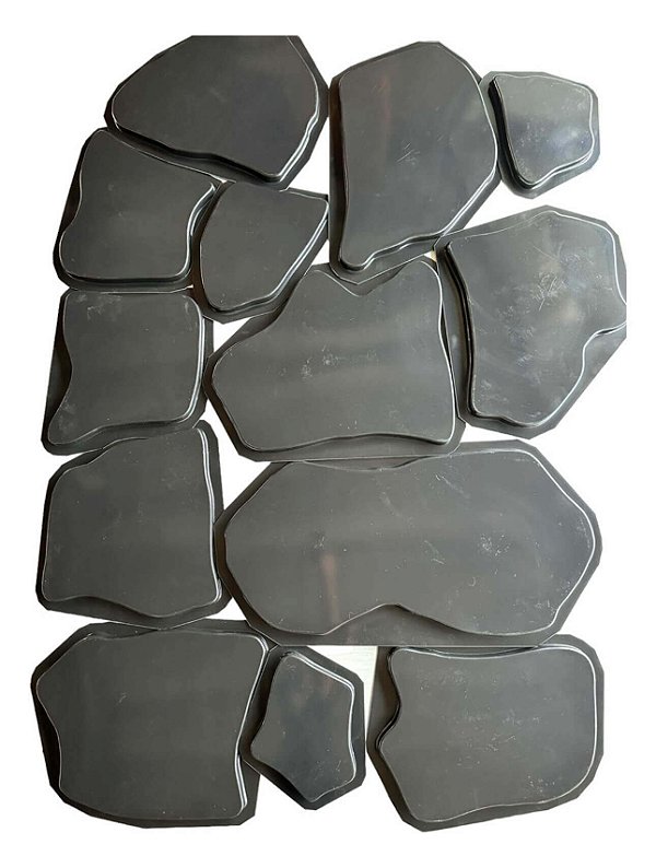 KIT 13 MOLDES PARA PISO ORGANICO