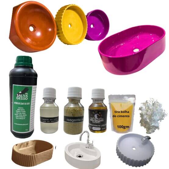 kit aditivos para cimento de alto padrão tudo que você precisa