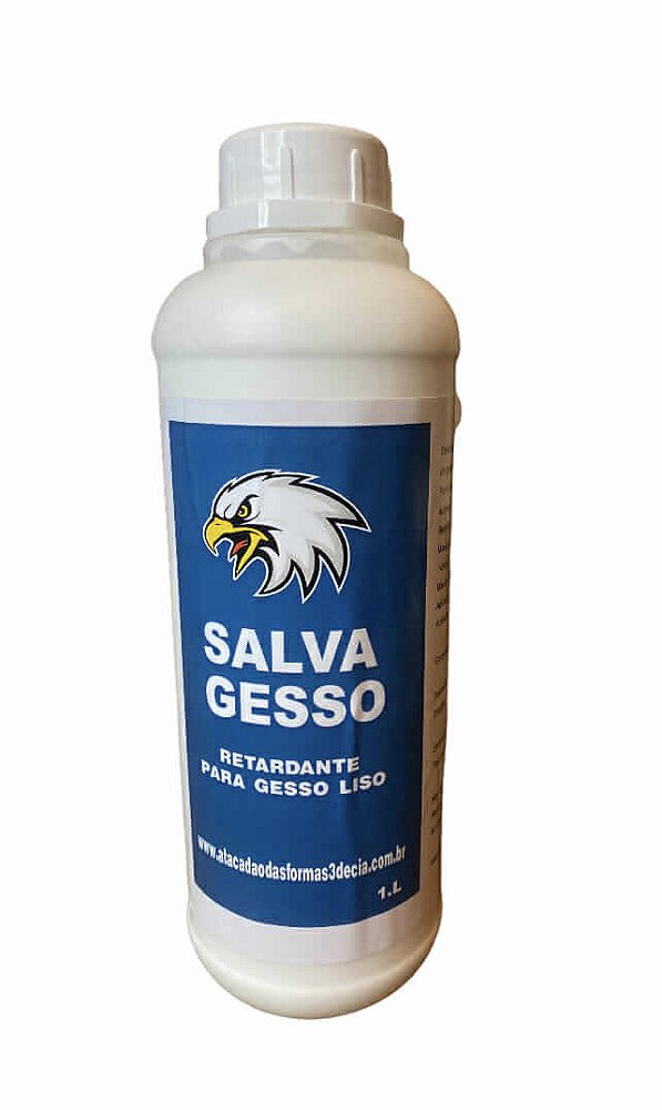 Salva Gesso 1 Litro Retardante Para Gesso Liso Ref. IS4