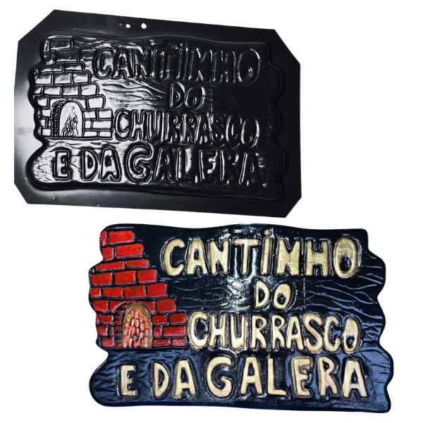 Forma Cantinho do Churrasco Ref. 1020