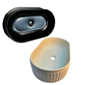 827 - forma Retangular Dentada 2 47 X 28.5 X 12 CM