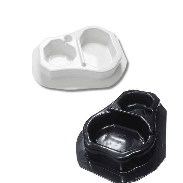 Forma dupla comedouro e bebedouro gato e cachorro - 03