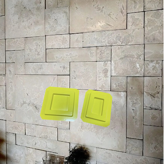 Kit Forma Moldura Gesso Caixa Tomada Interruptor Paredes 3d