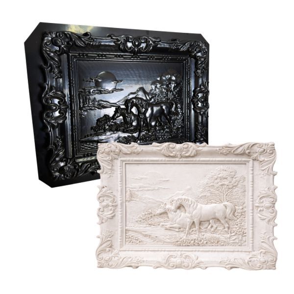 FORMA DO QUADRO DO CAVALO REF 1232