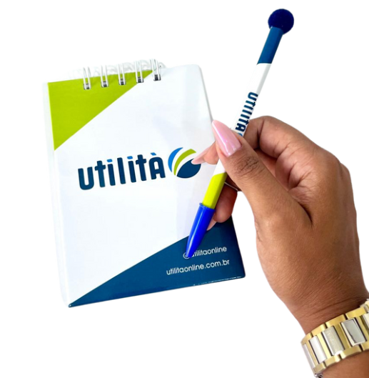 BLOQUINHO WIRE-O  + CANETA