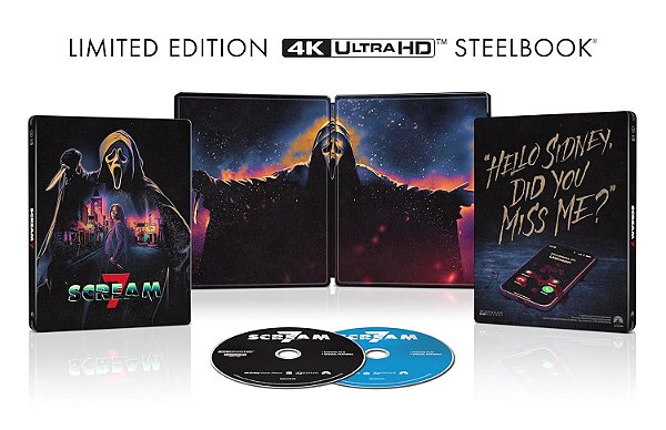 Pânico 7 - Steelbook [4K UHD + Blu-ray + Digital, 2026]