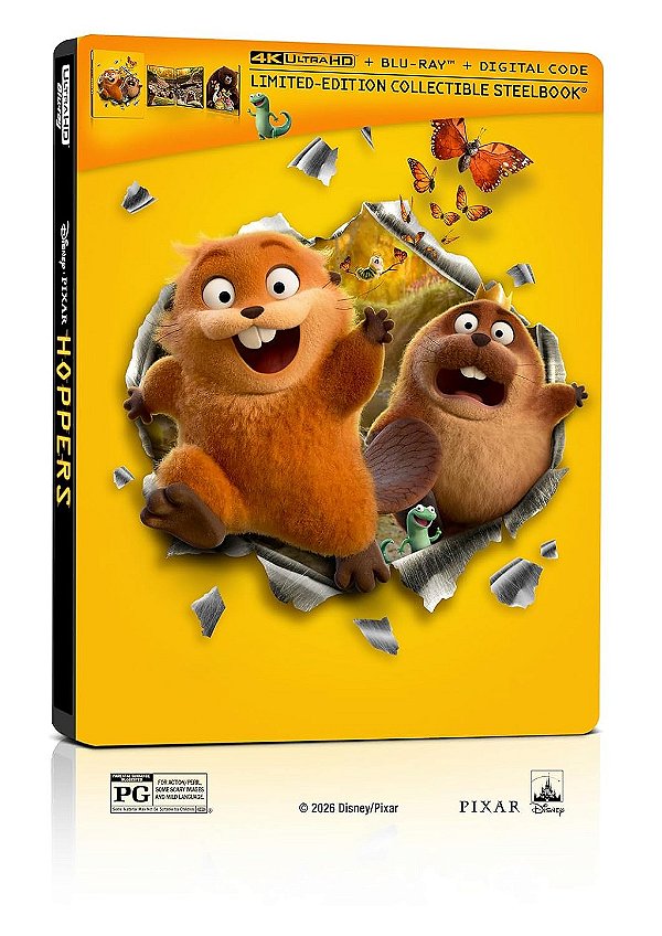 Cara de Um, Focinho de Outro – Steelbook (4K + Blu-ray + Digital, 2026)