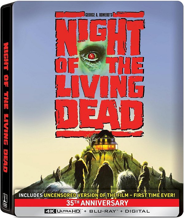 A Noite dos Mortos Vivos (4K UHD + Blu-ray, 1990) legendado em português