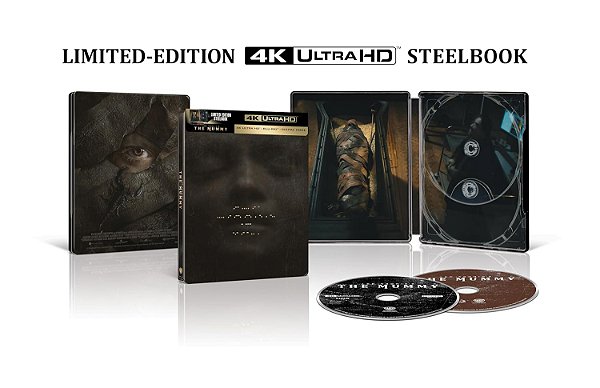 Maldição da Múmia - Steelbook [4K UHD + Blu-ray + Digital, 2026] - [PRÉ-VENDA PARA 14/07/2026]
