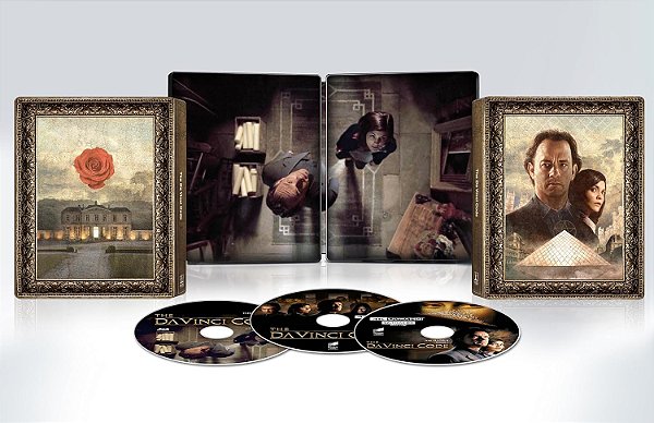O Código Da Vinci - Edição de 20 Anos - Steelbook [4K UHD + Blu-ray + Digital, 2025]