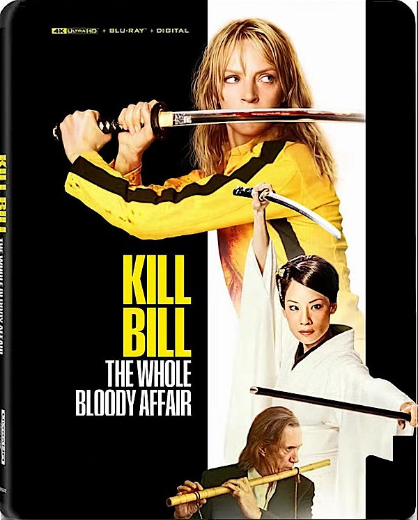 Kill Bill: The Whole Bloody Affair [4K UHD + Blu-ray + Digital,2025] - LANÇAMENTO