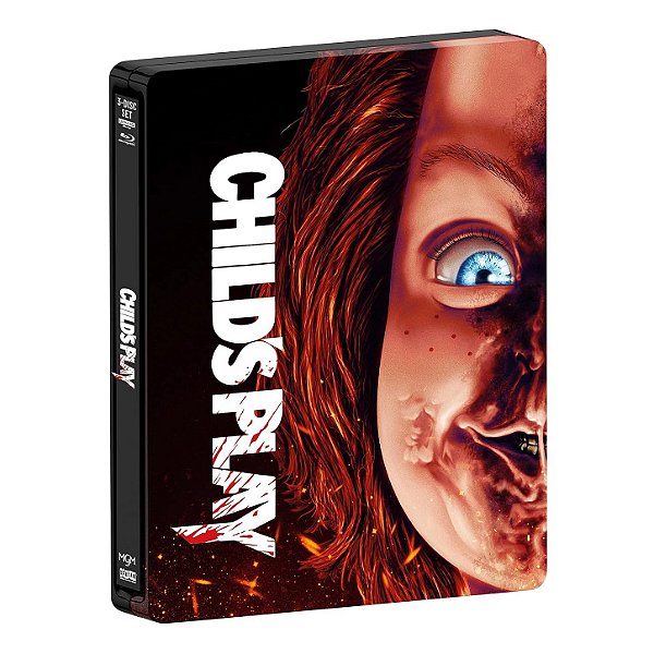 Brinquedo Assassino - Steelbook Triplo [4K UHD +Blu-ray + Disco Bônus, 1988]